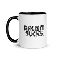 Classic Racism Sucks Mug with Color Inside