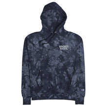Racism Sucks Champion tie-dye hoodie