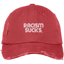 Racism Sucks Distressed Dad Cap