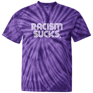 Racism Sucks Unisex 100% Cotton Tie Dye T-Shirt - Pick a Color