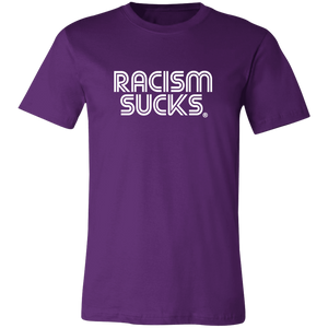Classic Racism Sucks Unisex Jersey Short-Sleeve T-Shirt-Choose a Color