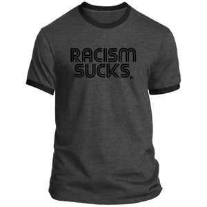 Racism Sucks Ringer Tee
