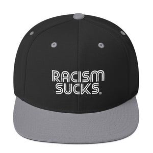 Racism Sucks Snap Back Hat - Choose a color